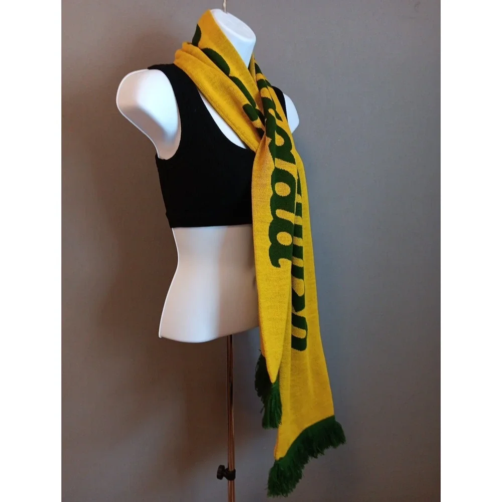 Ricola Scented Scarf Peppermint Green w Yellow Lettering '25 Limited Edition New